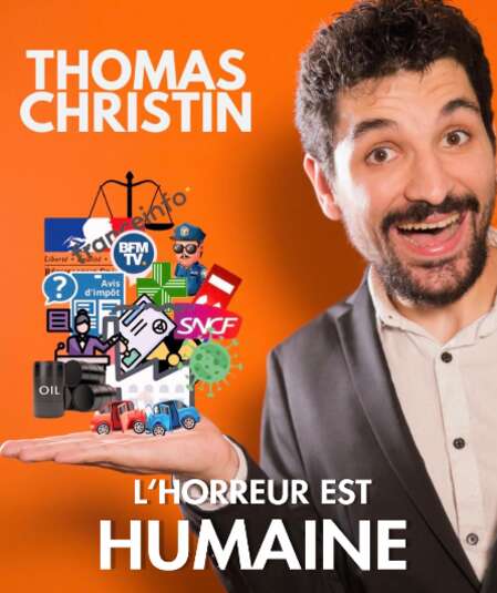 Thomas Christin "l'horeeur est une humaine" à 12h Théatre de l'Ance
