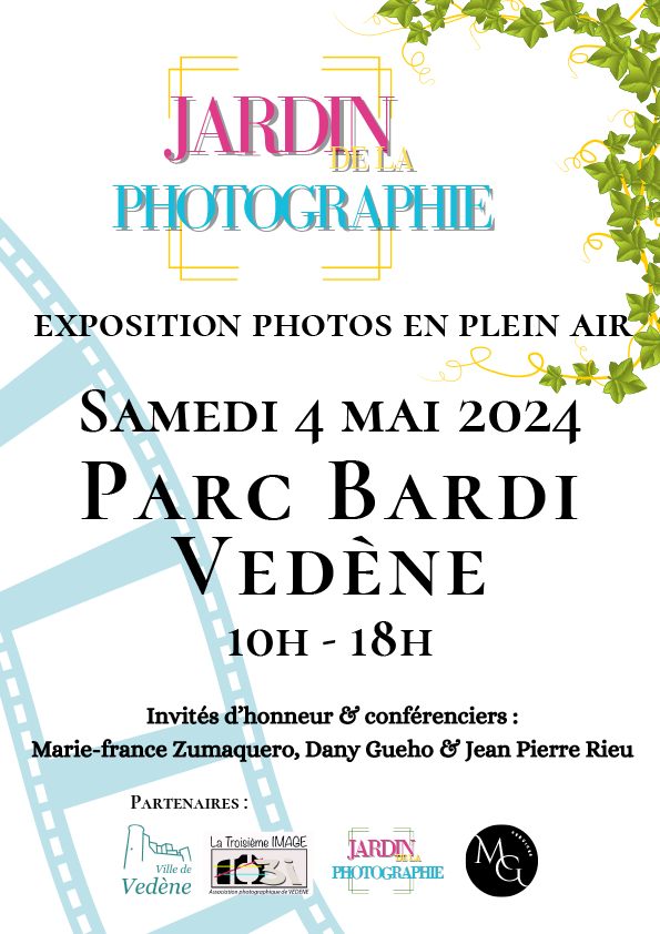 Jardin de la photographie expo photo vedène le 4 mai