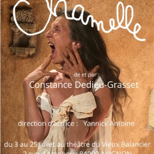 Chamelle - Théâtre au Vieux Balancier du 3 au 25 juillet à 14h35