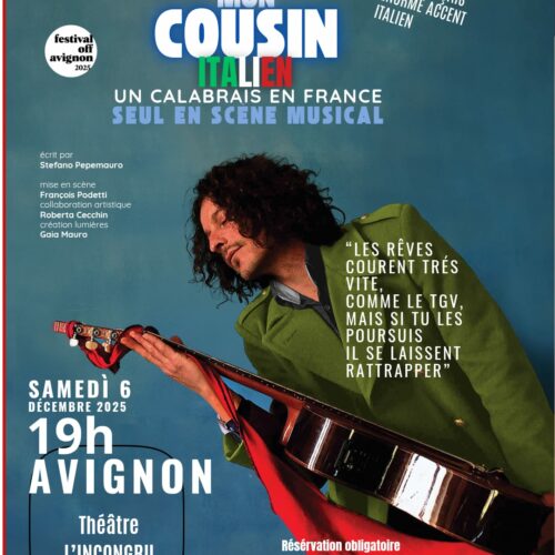 Mon cousin italien avec Stefano Mauro à l'Incongru (Avignon)