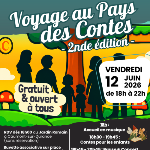 Acta est fabula, un festival de contes à Caumont sur Durance (84)