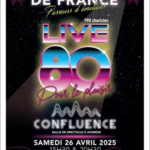 Le Chœur de France chante les années 80 à Avignon