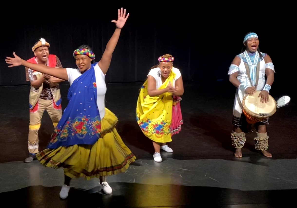 Le groupe humanistic wind of Soweto gospel sud africain danse et chant le 6 avril à 20h a l autre scène à Vedene