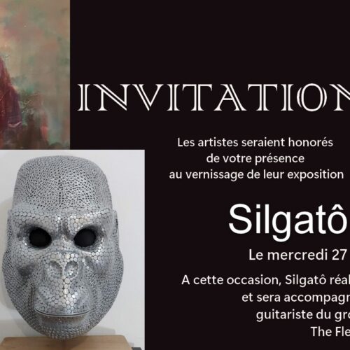 Expositions de peintures de Silgatô et de sculptures de HAZ a la galerie Acmaa