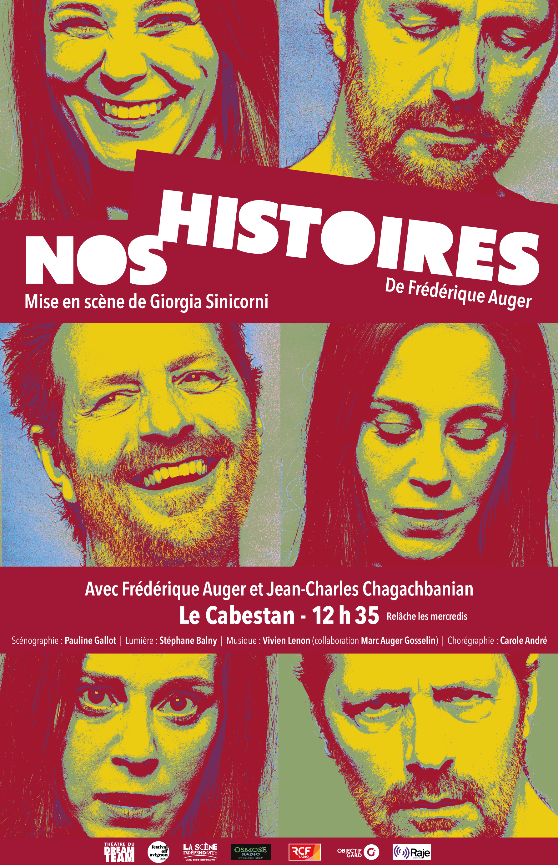  « Nos Histoires », un spectacle qui sera joué lors du festival OFF 2023