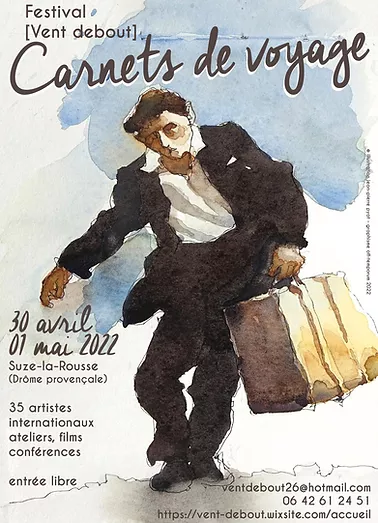 Festival « Carnet de Voyage » du 30 Avril au 1er Mai.