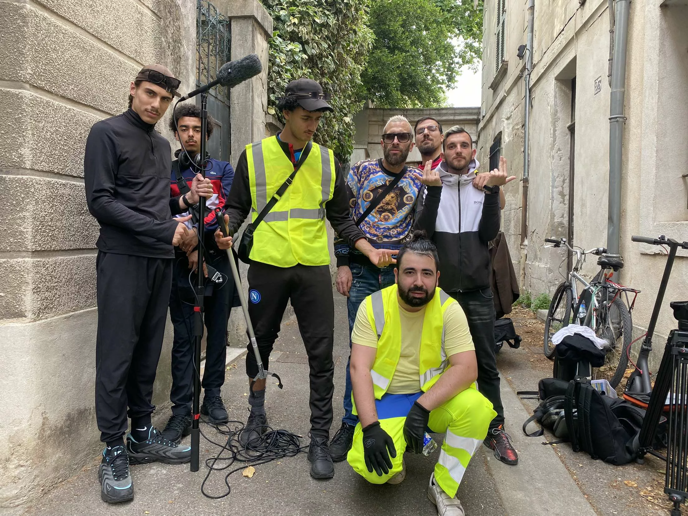 Karim Belaïdi et omar dahmane presentent « sentenza »