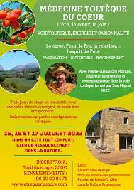 Programme toltèque du mois de juillet