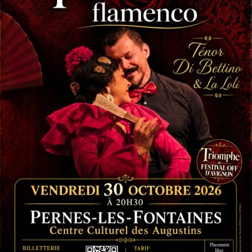 Ténor in flamenco à Pernes-Les-Fontaines