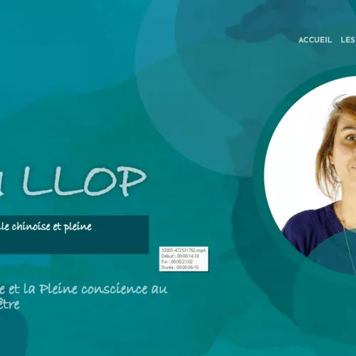 Jessica Llop, praticienne en MTC à l'espace Omathé