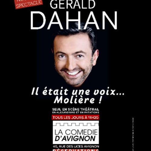 Il était une voix MOLIERE ! Au Théâtre de la Comédie d'Avignon du 4 au 25 juillet à 11h20