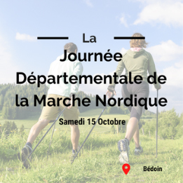 Journée départementale de marche nordique 84