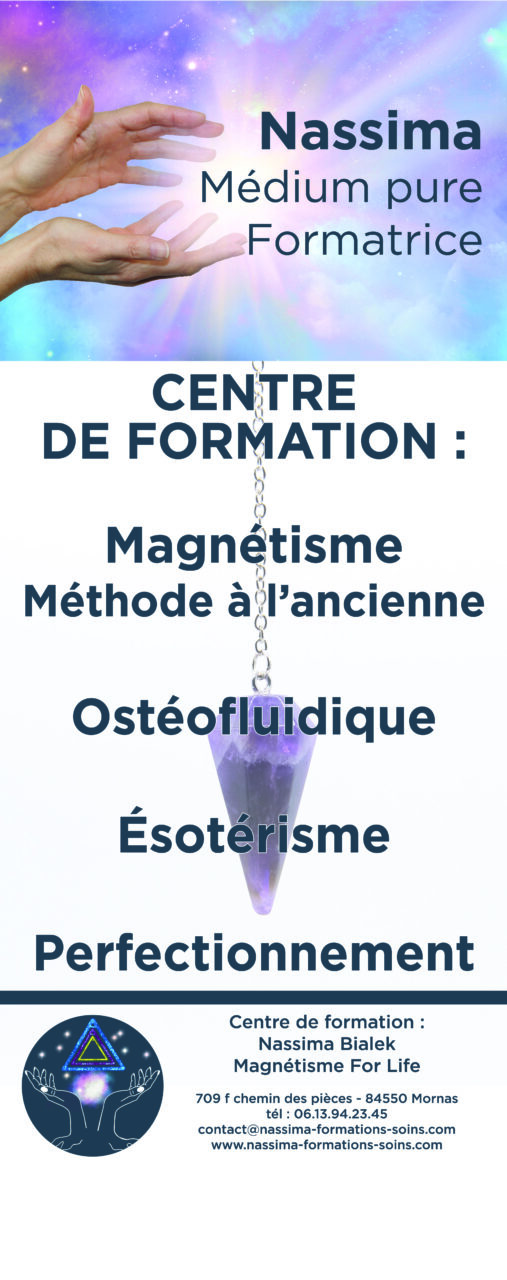 Nassima médium et formatrice présente au salon visions 2025 le 27 avril