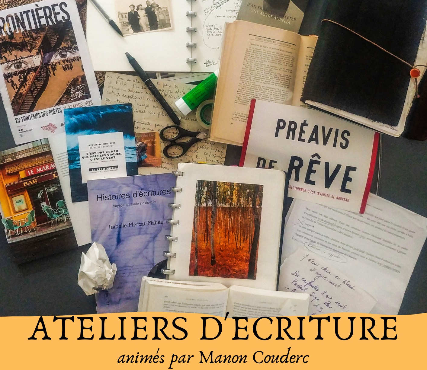 manon couderc animatrice d’ateliers d’ecriture