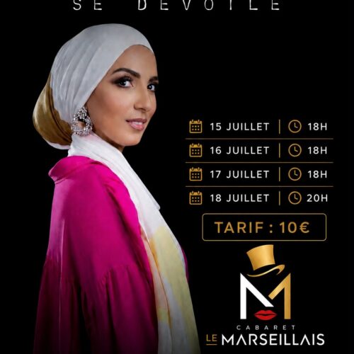 Salima ce dévoile - Cabaret le Marseillais - 17 juillet à 18:00 / 18 juillet à 20:00