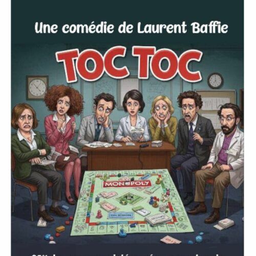 Toc Toc - A Théâtre Les Etoiles à 21h30 du 4 au 25 juillet