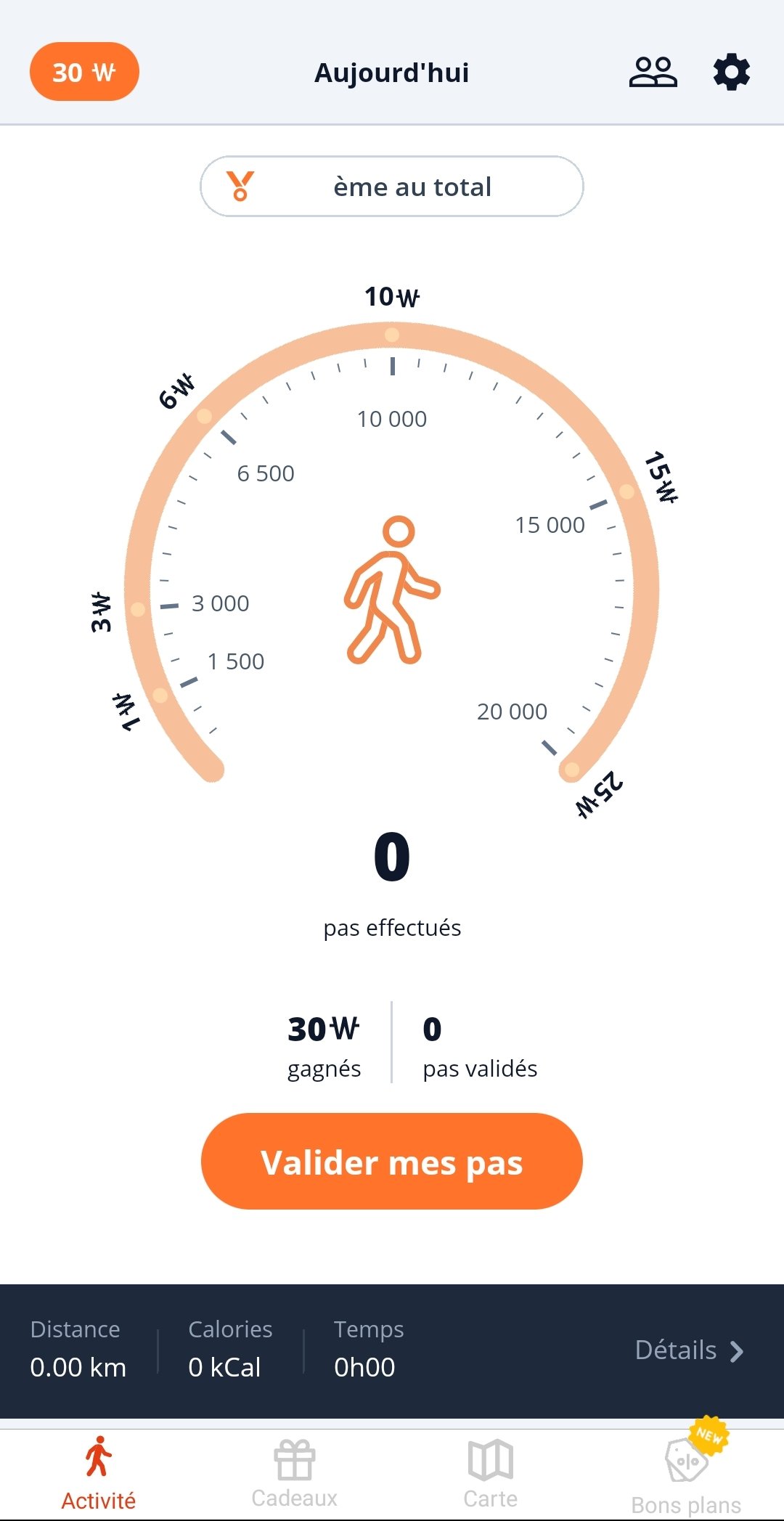 Weward, l’application qui nous incite à marcher